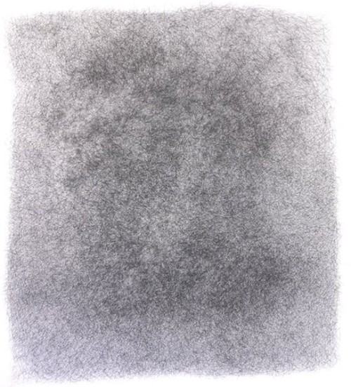Jutta Bock von Wülfingen: o.T, 2014 Fettstift auf Papier © JBvW