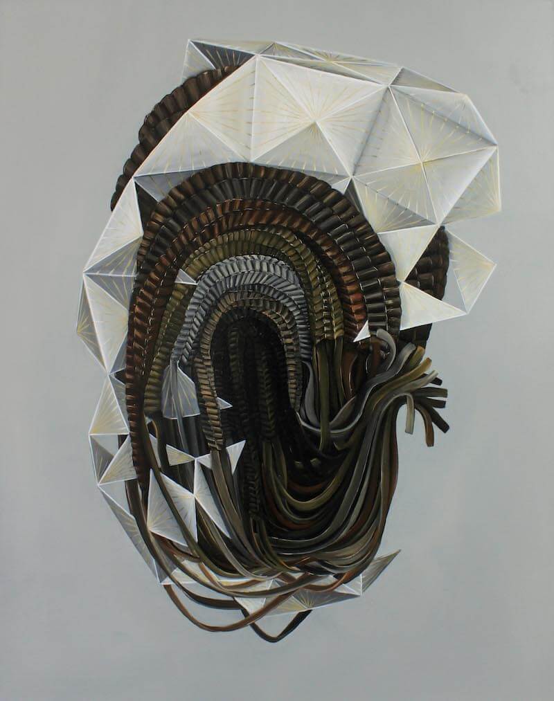 Mona Ardeleanu "The Bow 2016/I" Öl auf Leinwand/oil on canvas 100 x 80 cm Courtesy Galerie Thomas Fuchs Stuttgart