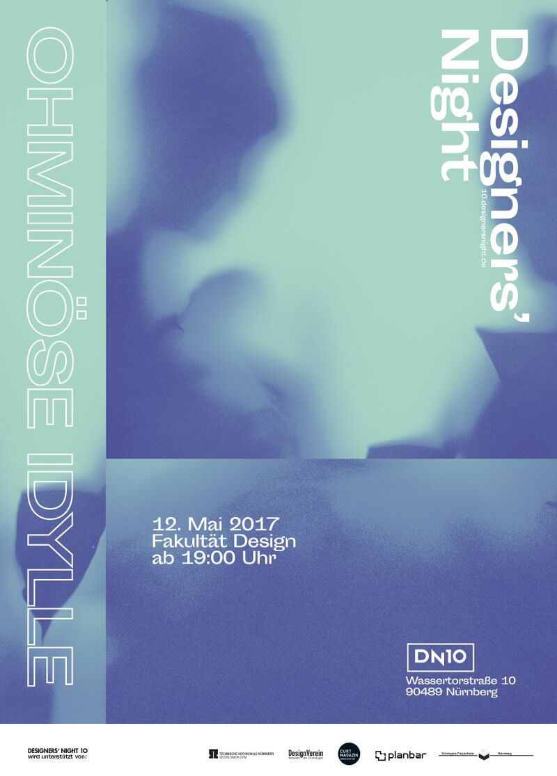 Designers' Night 10, 2017, Technische Hochschule Nürnberg (OHM), Fakultät Design