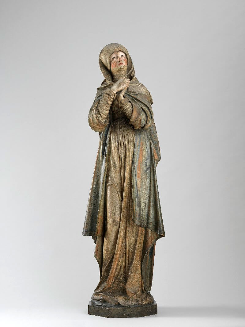 Die Nürnberger Madonna, um 1510 Lindenholz 148 cm hoch (ohne Sockel) Germanisches Nationalmuseum, Nürnberg Dauerleihgabe der Stadt Nürnberg