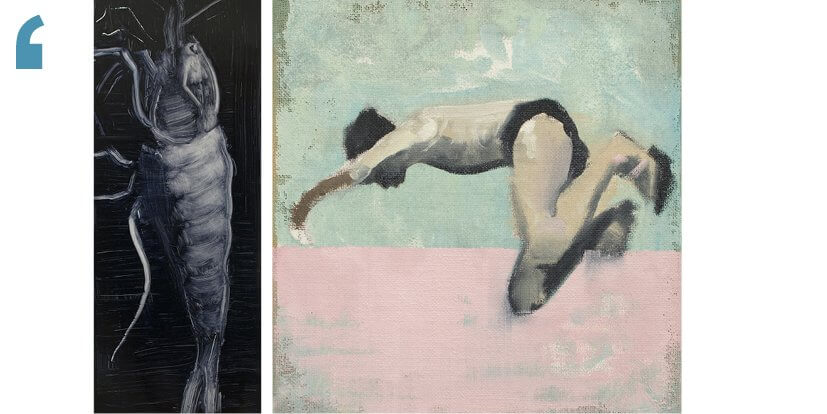 Lisa Wölfel: Ausstellung "Flut", 2017, Galerie im Bonifatiusturm