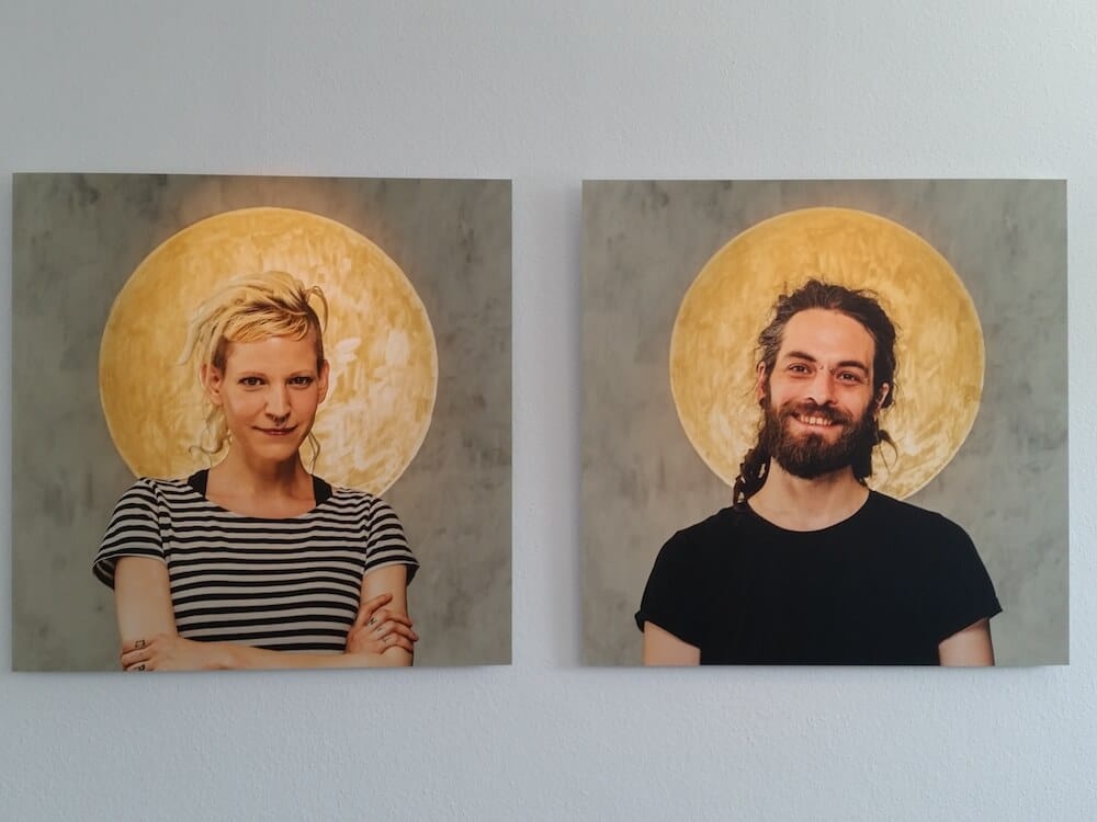 Peter Winkler/Manuel Mauer: HALO, Robert Habeck, ortung X, 2017, Foto: Manuel Mauer