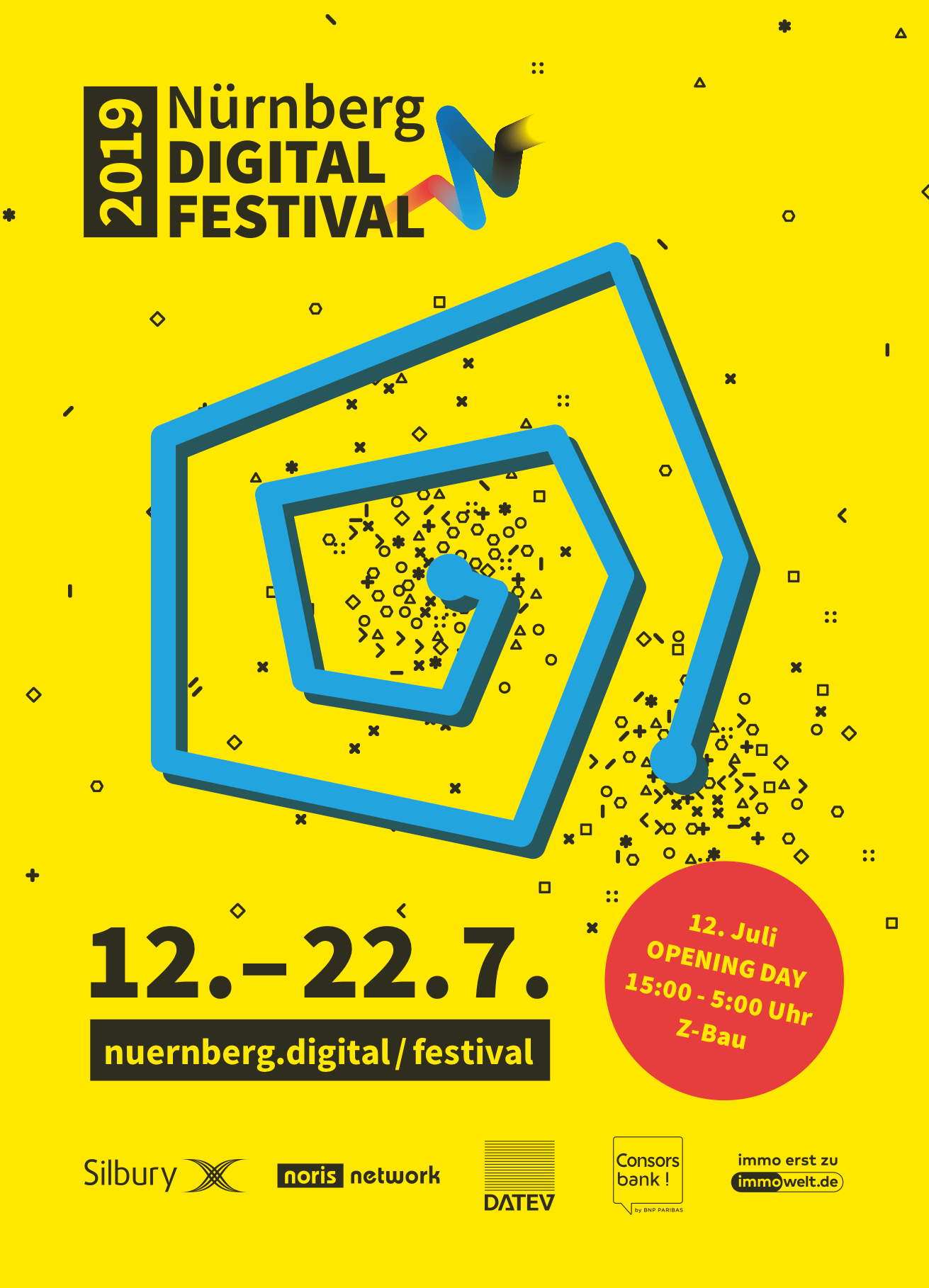 Nürnberg Digital Festival 12. bis 22.7.2019