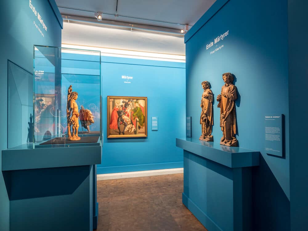 Helden, Märtyrer, Heilige. Wege ins Paradies, 11.04.2019 – 4.10.2020, Ausstellungsansicht, © GNM