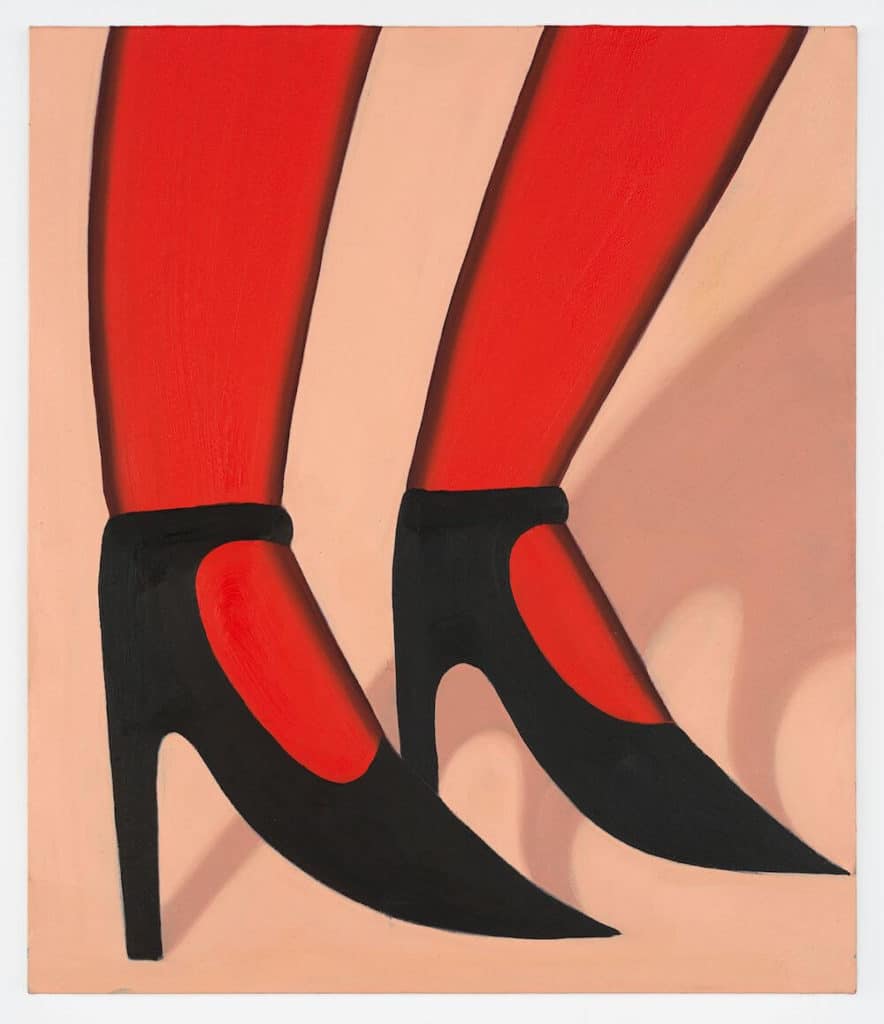 "After-Party", 2019, Öl auf Leinwand, ca. 89 x 76 cm, Courtesy Soy Capitán, Berlin, Foto: Nick Ash