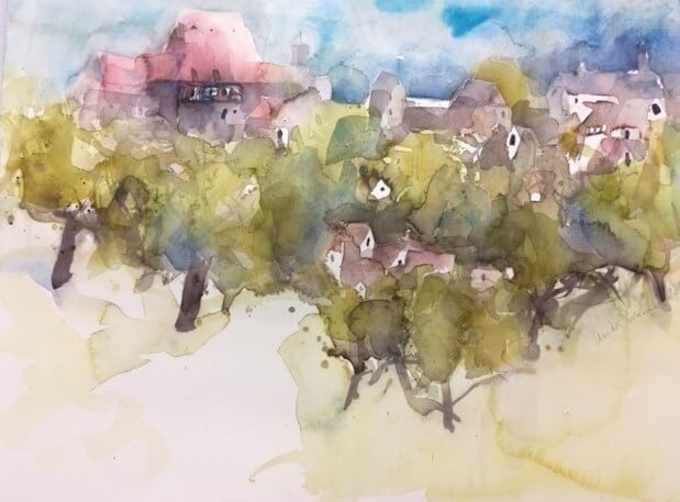 Anita Brunner: Fränkische Landschaft