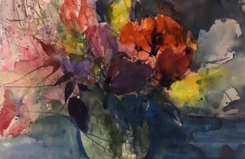 Karin Hempel: Bunte Blumen