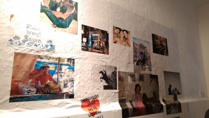 Lilly Urbat: Die Frau im Abgrund, 28.01.2015, Vernissage, im Edel Extra, Nürnberg, © Alexander Racz