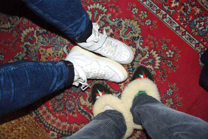 Sneakers, 2014, Handyfoto, © Jonas Dorner