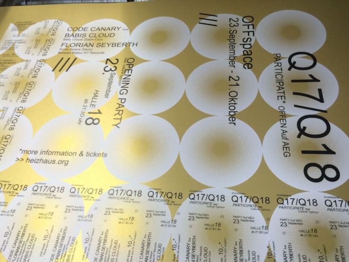 Q17/Q18, 2017 AUF AEG, HEIZHAUS Q17/Q18, 2017 AUF AEG, HEIZHAUS