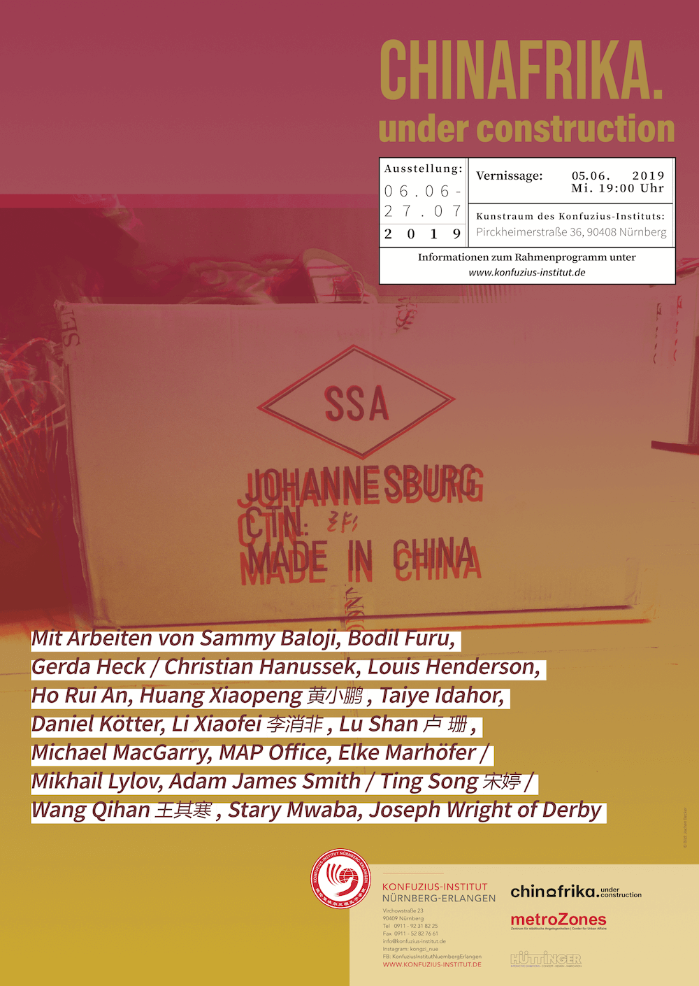 Chinafrika under construction Nürnberg Erlangen