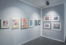 Der Galerist Klaus D. Bode im Interview Säulen der Moderne, Ausstellungsansicht in der Bode Galerie, 2023, Foto: Bode Galerie