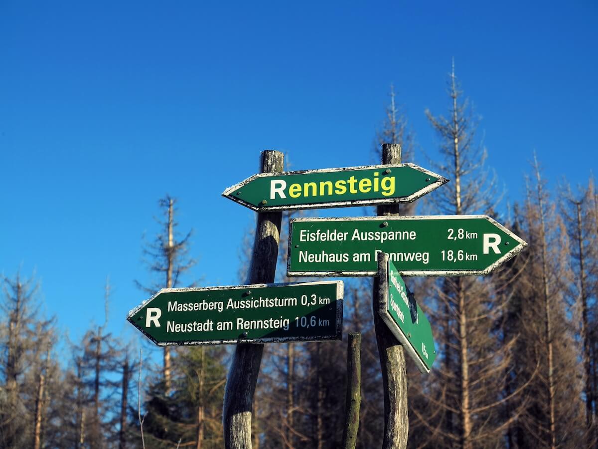 Masserberg. Rennsteig, Foto: Marc Peschke