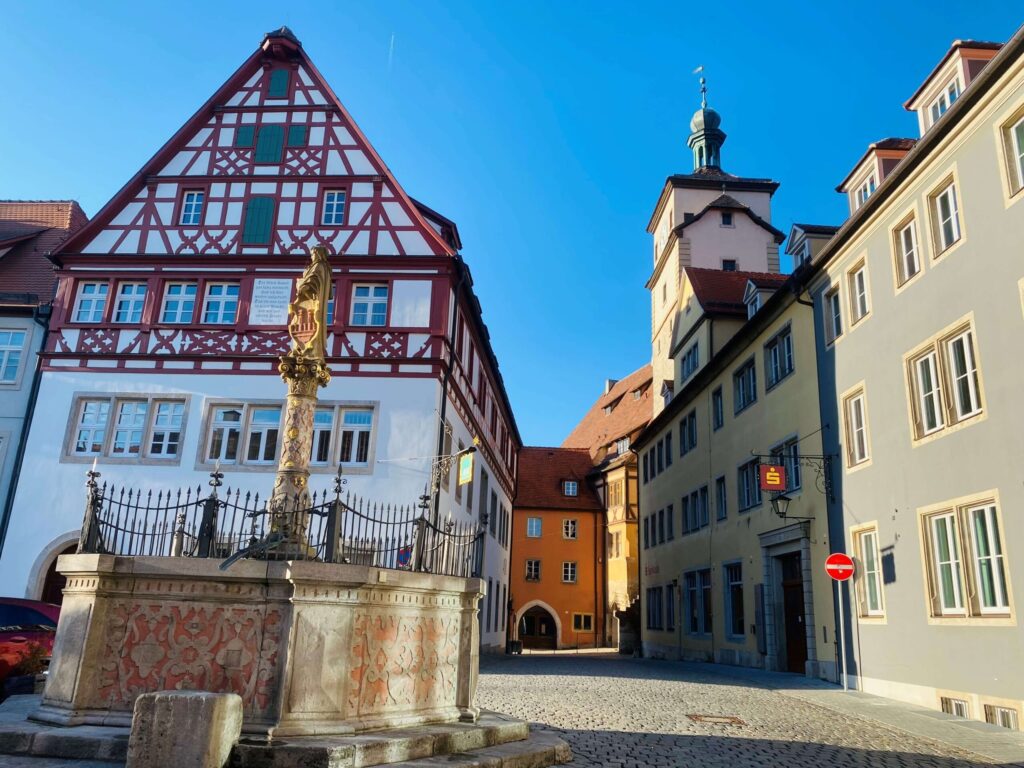Marc Peschke, Kapellenplatz, Rothenburg ob der Tauber, JC