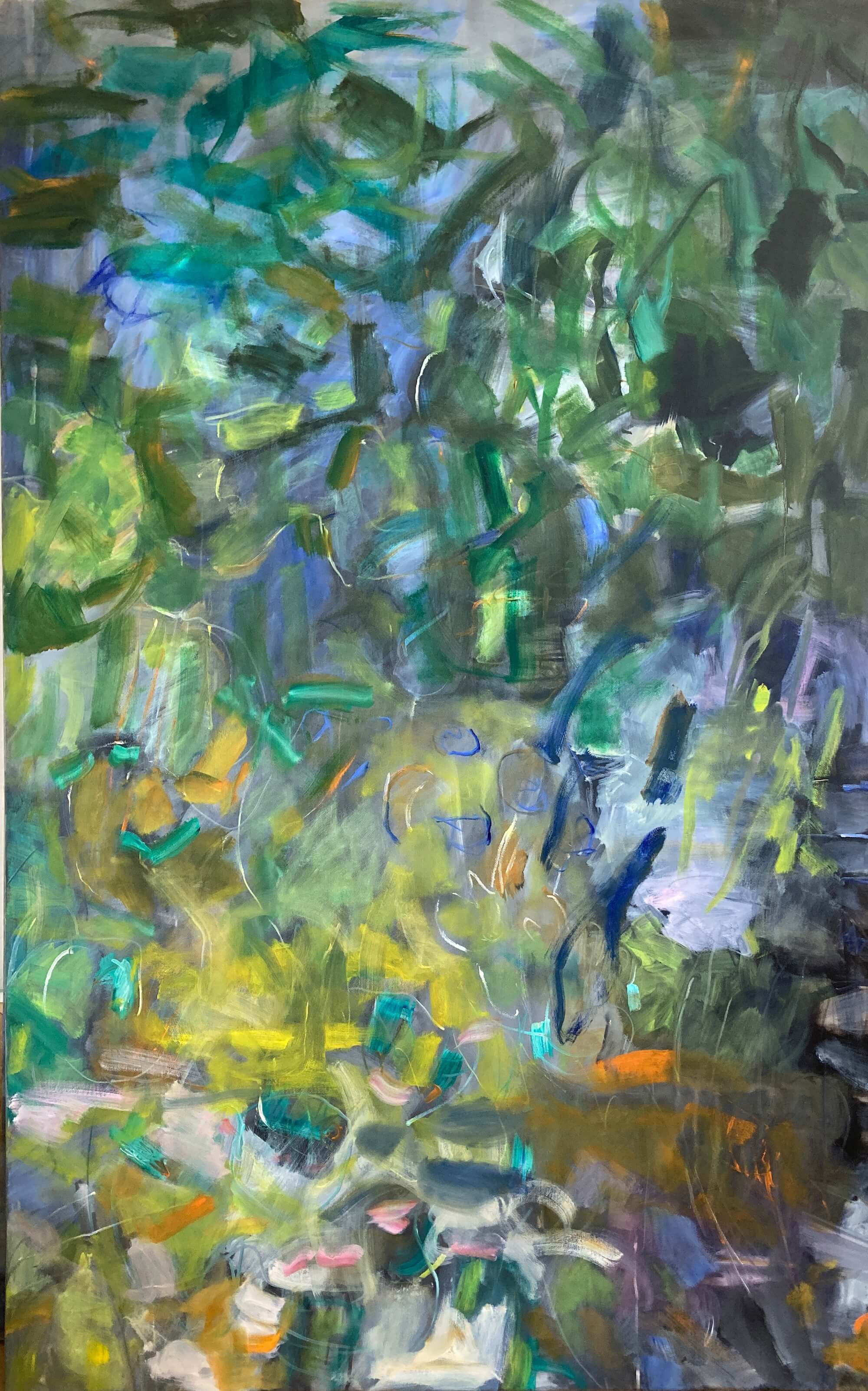 Bettina Jaenicke, Süden, 135 x 94 cm, Öl auf Leinwand