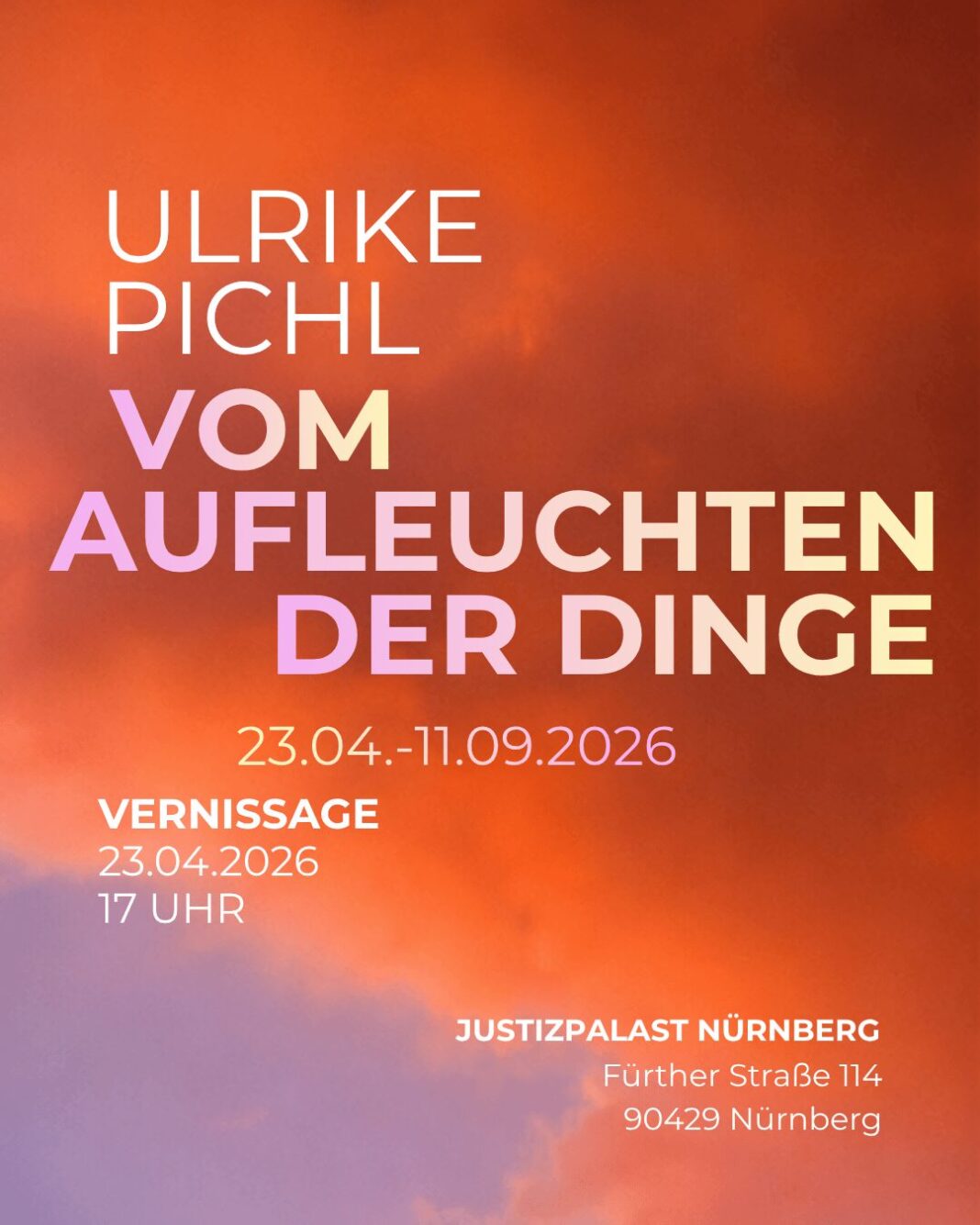 Ulrike Pichl: Vom Aufleuchten der Dinge im Strafjustizzentrum Nürnberg (Fürther Straße 114)