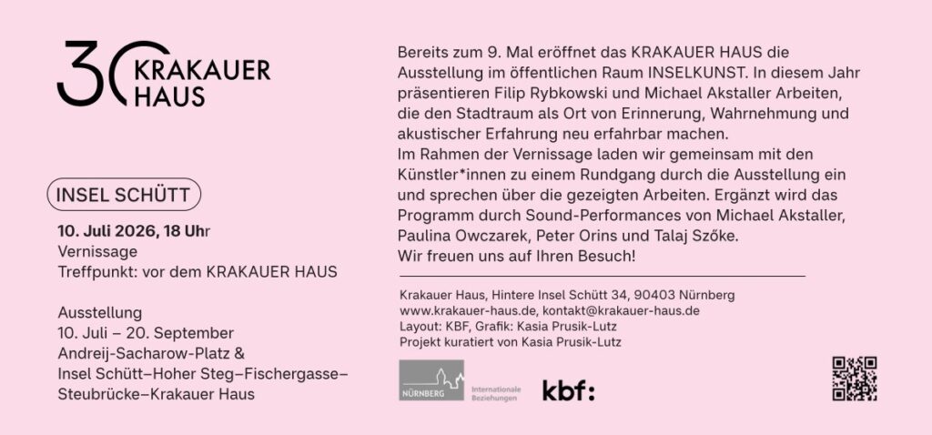 Inselkunst 2026 - Michael Akstaller und Filip Rybkowski